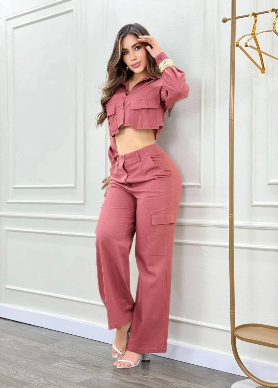 Conjunto Cargo Natural