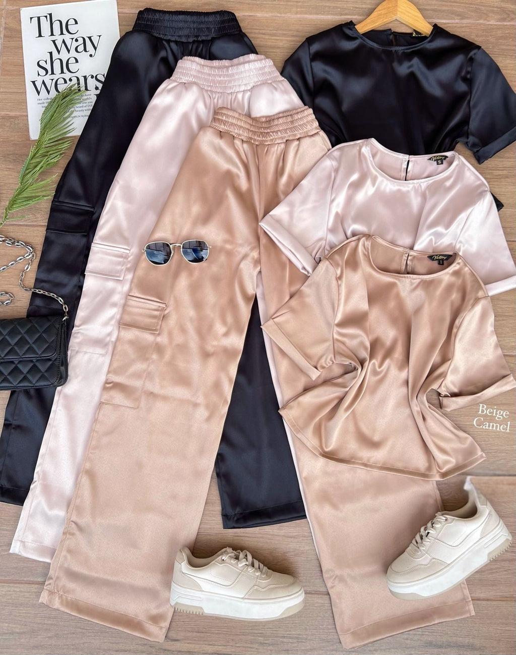 Conjunto Satín