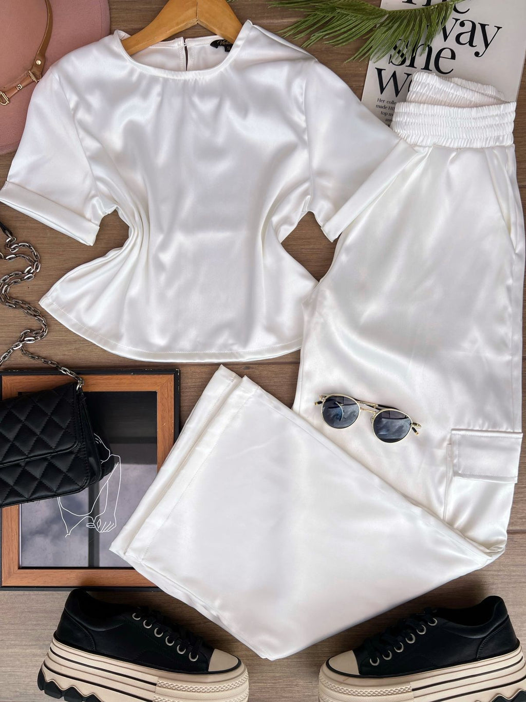 Conjunto Satín