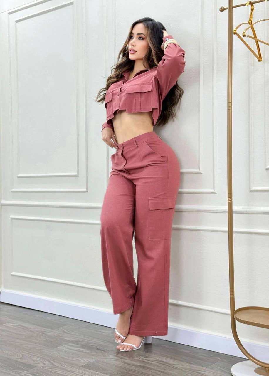 Conjunto Cargo Natural