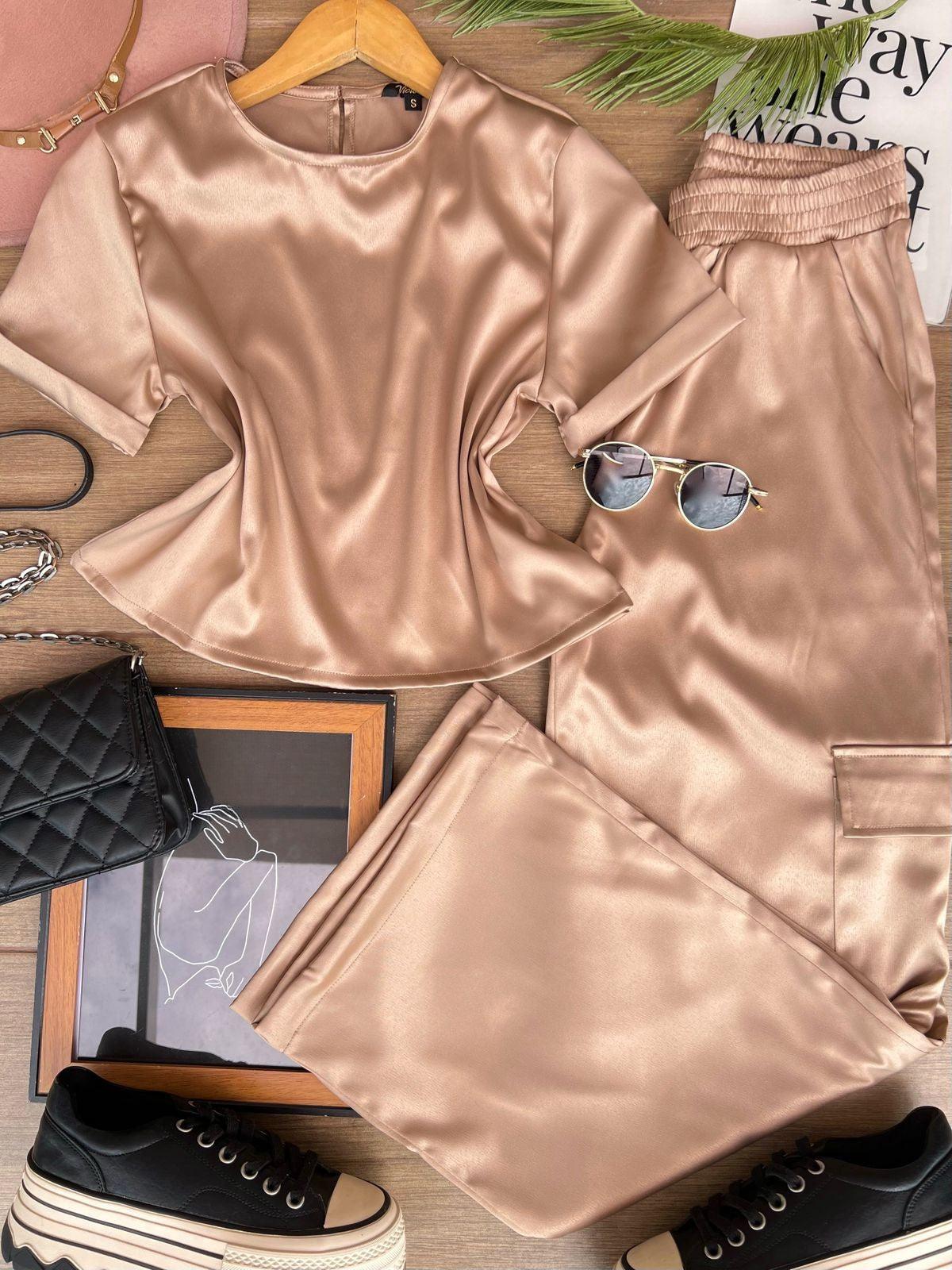 Conjunto Satín