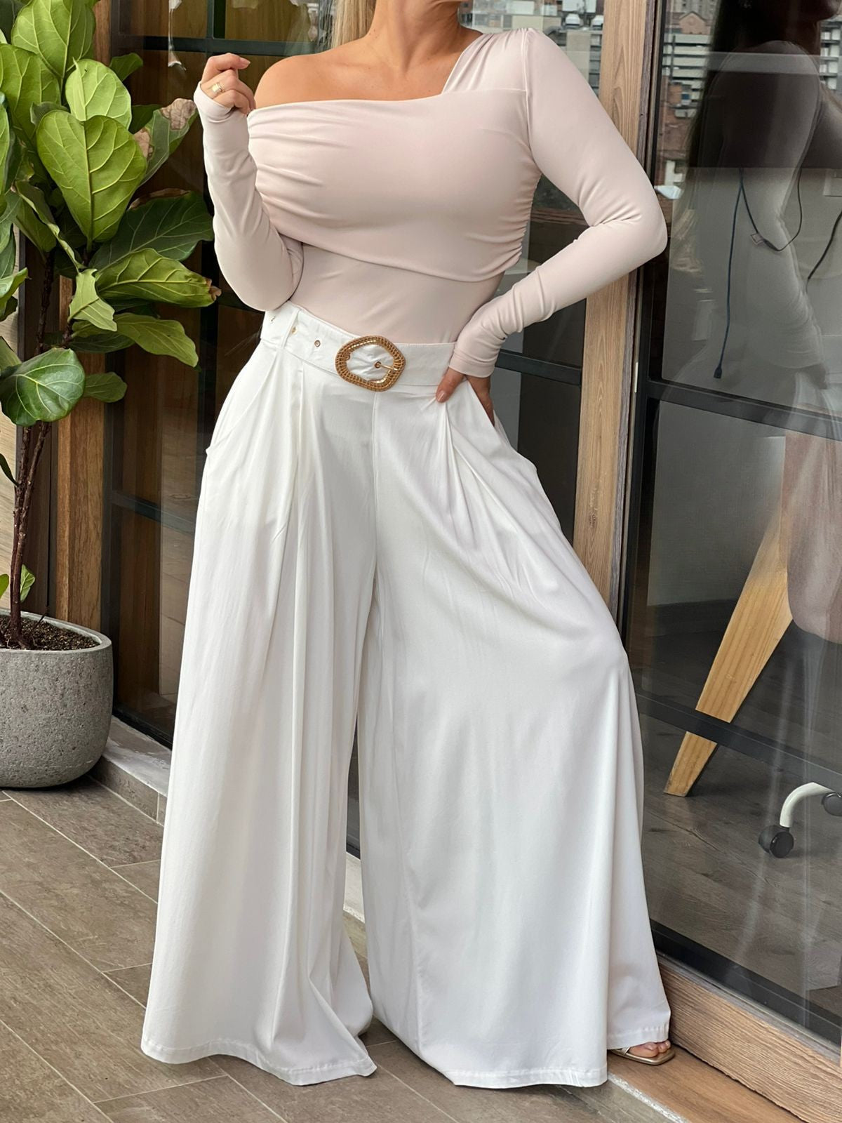 ✨ Falda Pantalón Hebilla